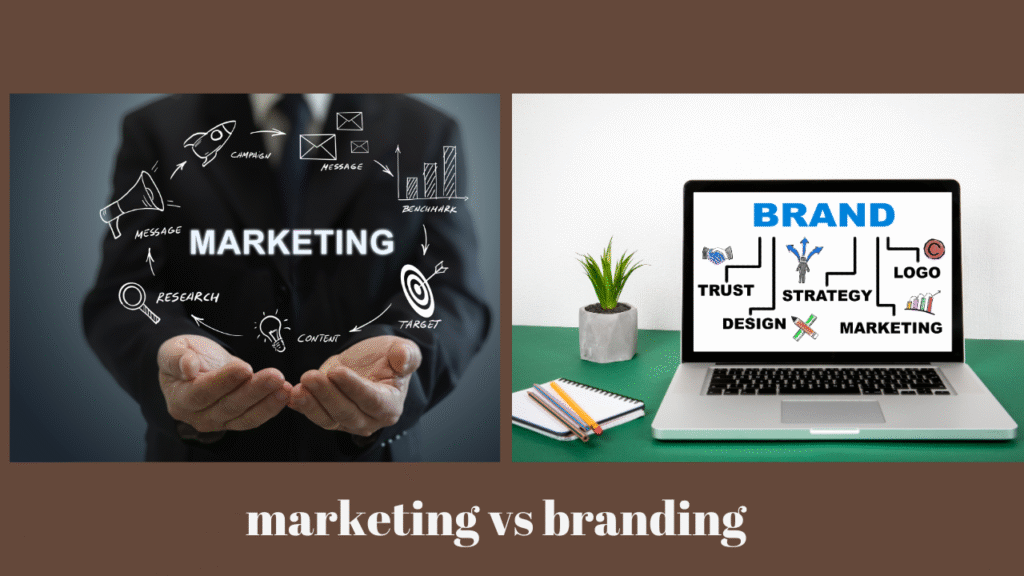 marketing vs branding difference marathi